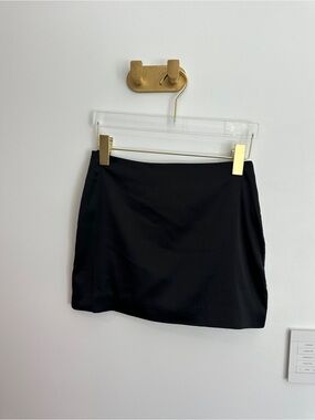 Sunday Best silk mini skirt